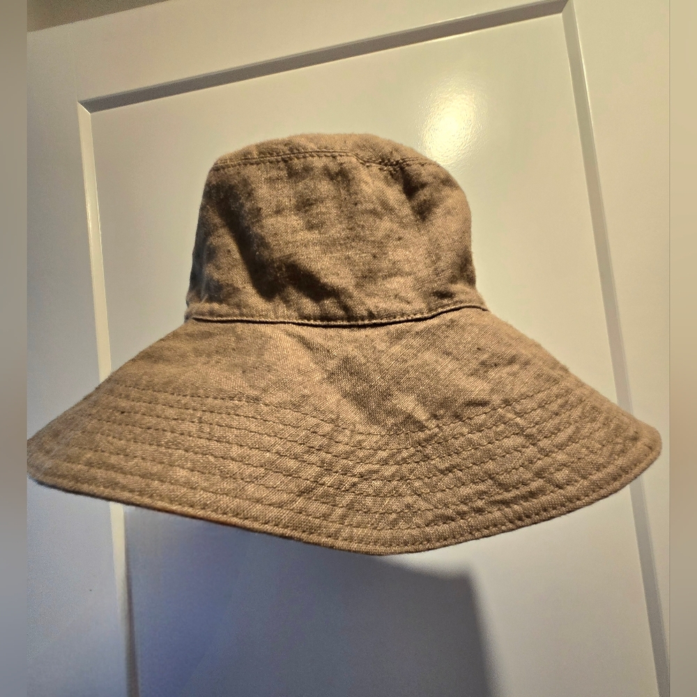 Helen Kaminski Khaki Floppy Hat